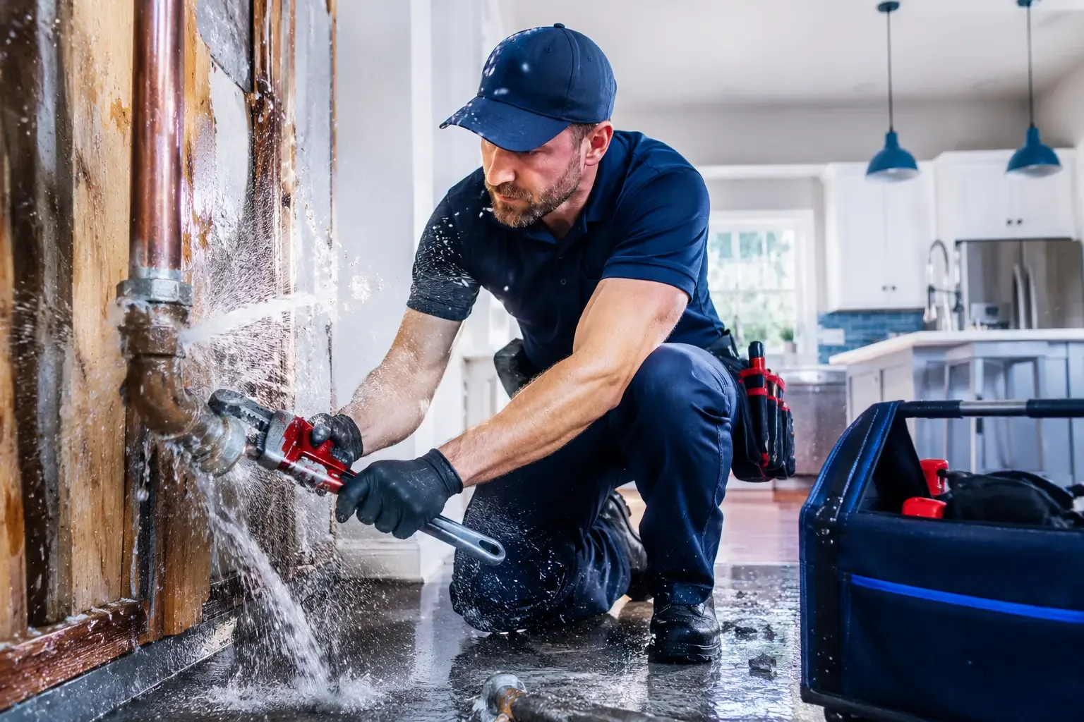 Local emergency pipe repair professionals in Woodland, MS